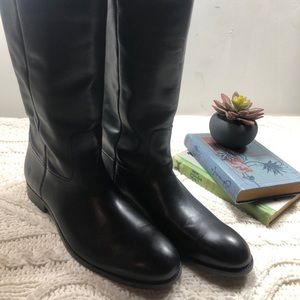 NEW Frye Melissa Button 2 leather boots Black 11M